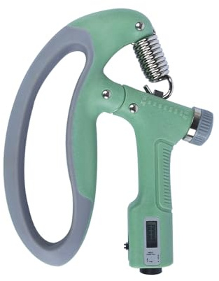 VOANZO 10-100 kg Räknegrepp Styrketränare Hand Muskel Handled Styrketränare Elektronisk räkning Justerbar Arm Styrke Tränare