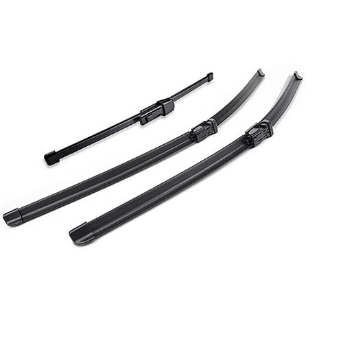 VVKFTP Autofenster Scheibenwischer Auto Vorne Hinten Fenster Scheibenwischer Arm Set Für S&Koda Für Yeti 2008-2011 2012 2013 2014 2015 2016 2017 Scheibenwischerblätter Kit