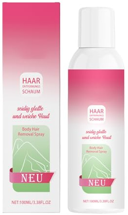 Espuma depilatoria en aerosol de espuma para depilación eficaz sin afeitado para mujeres y hombres - Espuma de depilación - Sin irritaciones de la piel (2)