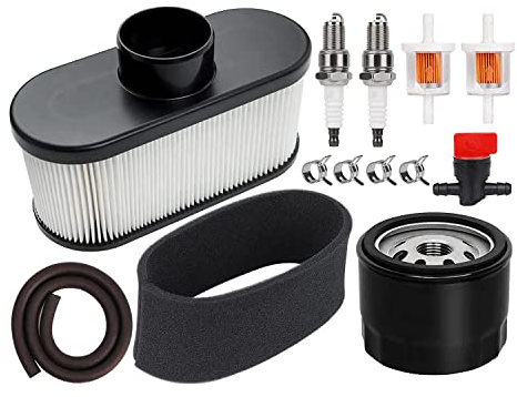 KEALLANS Kit di un Punto per Trattorino Tosaerba FR651V FR730V FS481V, Sostituzione Filtro Olio 49065-7007 Filtro Aria 11013-7047