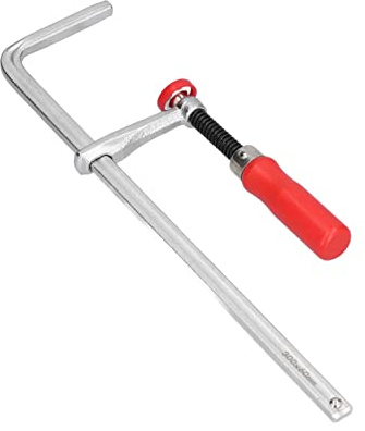 Xiuganpo Abrazadera F Antideslizante Abrazadera de Barra de Aluminio Resistente Al Desgaste para Carpintería Segura, Ahorro de Mano de Obra Eficiente para Artesanos, Aluminio Fundido y de álamo