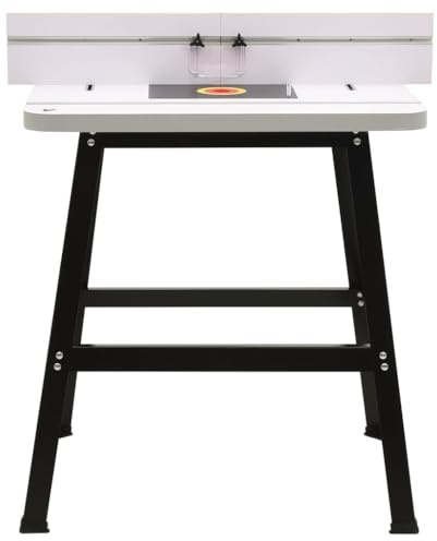 Générique Table de toupie Acier et MDF 81x61x88 cm,Accessoires d'outils,Accessoires pour défonceuses,Tables de défonceuse,147836