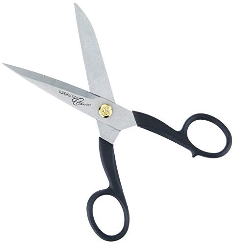 ZWILLING Superfection Classic, Haushaltsschere, Edelstahl rostfrei, 160 mm, Kunststoffgriff, Schwarz