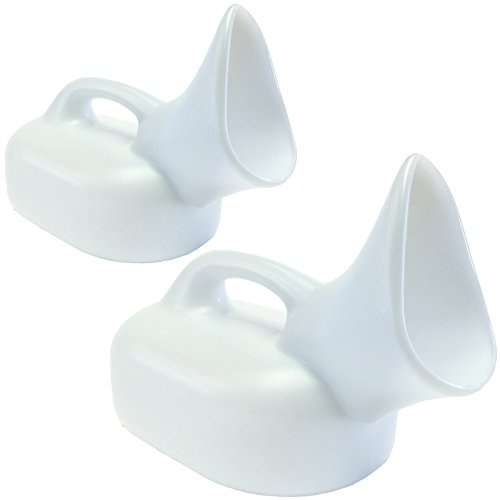 800ml Female Urinal Bottle with Handle (Pack of 2)