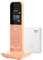 Gigaset CL390 - schnurloses Design DECT-Telefon - Freisprechfunktion - 2 Akustik-Profile, großem Grafik Display, leichte Bedienung mit intuitiver Menüführung,inkl Basisstation Box 90, cantaloupe