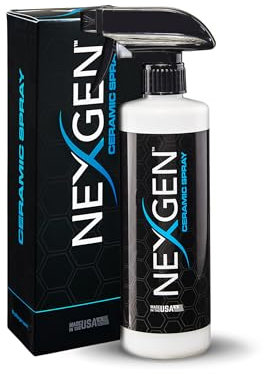 Nexgen Ceramic Spray Silicon Dioxide — Easy to Apply, Ceramic Coating Spray for Cars — Professional-Grade Protective Sealant Polish for Cars, RVs, Motorcycles, Boats, and ATVs — 16oz