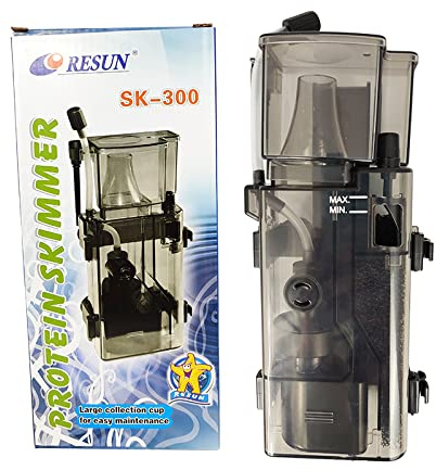 Meki Acua SK-300 300L/H Marin Reef Korall Fisk Akvarium Tank Filtersystem Nano Protein Skimmer