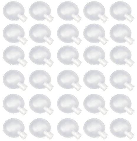 ShaLovelyna 30Pcs 50MM Noise Maker Replacement Round Toy Squeakers Repair Pet Toys for Repair Old Dog Toys Teddy Bears Depart These Into A New Pet Dog or Another Plush Toy