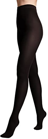 Conte elegant TRIUMF 150 DEN Collants Élégants pour Femmes - Structure à Deux Couches en Microfibre - Pointes Renforcés - Collant pour Danser - Lisses et Chauds - Nero - Taille 6