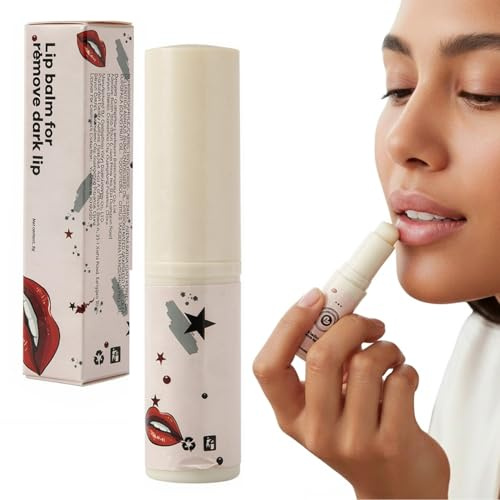 Baume à Lèvres Éclaircissant et Hydratant pour Peaux Foncées - Soin Doux et Nourrissant pour les Gerçures