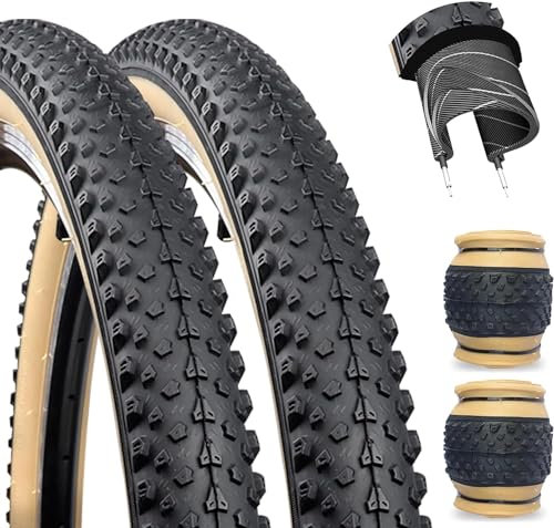 ZUKKA 2er-Pack MTB Fahrrad Reifen 29 Zoll 29x 2.125 Mantel Mountainbike-Reifen Faltbarer Reifen Ersatz für BMX Elektrofahrrad