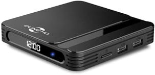 Dune HD AV1 4K Android TV Box, Lettore multimediale, HDR10+, 2GB/16GB, 4Kp60, Ethernet, 2x USB 2.0 host, WiFi 2T2R, Bluetooth, Display, HDMI 2.1, Optical S/PDIF, ISO DV P7 FEL MKV AFR