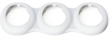 Stazione di ricarica per spazzolino elettrico compatibile con Oral-B, può contenere 2-4 spazzolini da denti, supporto per spazzolino da denti familiare, caricabatterie non incluso (3 docche)