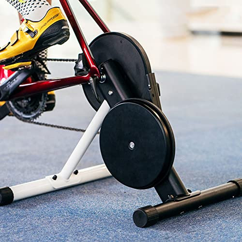 Direct Drive Fahrrad-Turbo-Trainer | Überträgt Strominformationen an Fahrrad-Apps, stationärer Indoor-Reitständer | Tragbares und leises Design für den Innenbereich