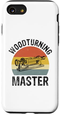 Coque pour iPhone SE (2020) / 7 / 8 Tour de tournage du bois Maître du bois