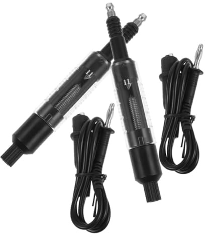 Anneome 2 Pezzi Tester Accensione per Auto Rilevamento e Bobine Misurazione Precisa Della Tensione Accensione Strumento Facile da Usare per Tecnici e Principianti