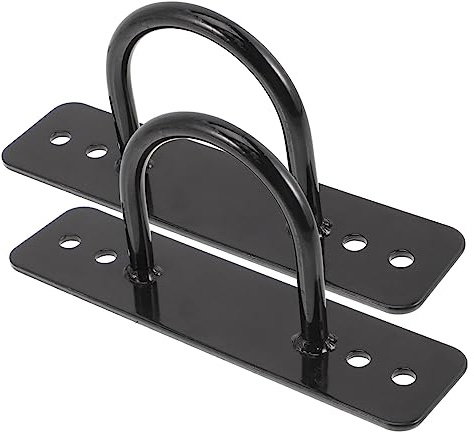 ibasenice 2 piezas Anclajes de Pared para Cuerdas de Batalla Kit Inoxidable Resistente para Entrenamiento de Yoga y Musculación Soporte Seguro para Gimnasio Casa