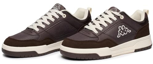 Kappa - Sneakers Bassa, Uomo, Marrone, Poliuretano, Fitness. Logo Manis, Taglia: 43