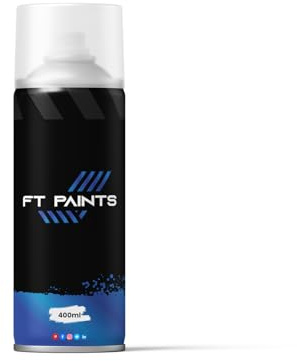 FabioT. FT Paints Aerosol 400ml Semi-Gloss Enamel Paint For Metal Railings- RAL 9011-Graphite Black
