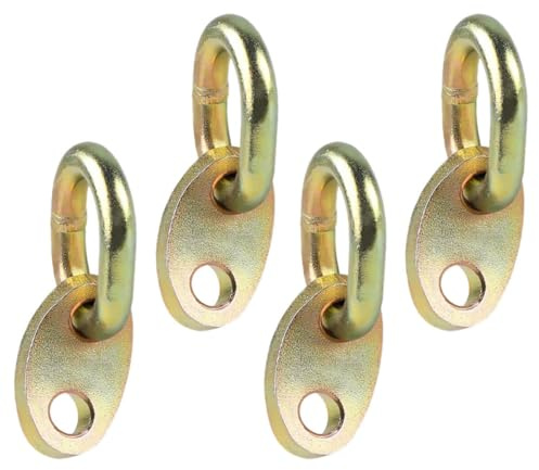 PAMINGONO Engine Lift Bracket Set Made of Sturdy Aluminium Alloy with Easy to Use Versatile Design 4pcs Suitable for Engine Hoist and Test Stand Applications in Industrial Use