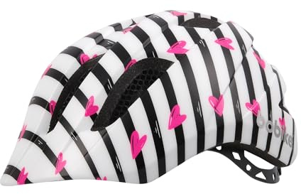 Bobike Helmet Kids Plus 8742100007 – Kids Bike Helmet, Toddler Bike Helmet, Multi-Sport Helmet With 11 Vents, Reflective Safety, Bug Net & Adjustable Fit, For Kids, S, 4–7 Years, 52–56 Cm, Pink Zebra