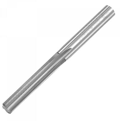 sourcing map Hartmetall Reibahle 5.5 mm, 4 Schneidig, H7 Genauigkeit, Maschinenreibahle für Metall Holz Loch Reiben, Gerade Nut Hochgeschwindigkeitsstahl Werkzeug