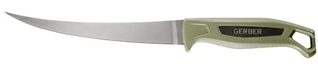 Gerber Filetiermesser mit Messerscheide, Ceviche Fillet 7.0, Mit SaltRx Technologie, Klingenlänge: 17,7 cm, Gewicht: 88 g, 31-004132