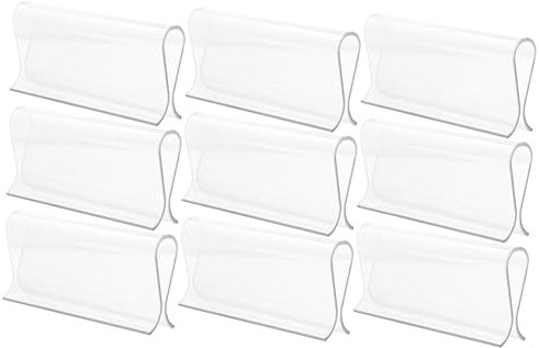 Garneck 9stücke Rolladenclip Transparentes Kunststoffzubehör Für Rolläden Einfache Installation Für Heim Und Büro Praktisch Und Leicht Für Verschiedene Rolladenstile