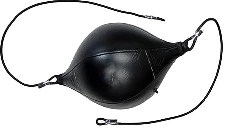 Doppelter Schlag Ball, PU-Leder MMA-Trainings Ball mit Verst?rktem Elastischem Seil f¡§1r Heim Training,menschlicher Schutz