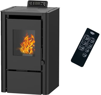 Anita Luft-Pelletofen 7,6 kW schwarz Sannover