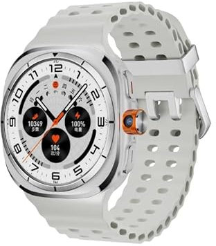 JINSHANGZI BW Ultra Smartwatch para Galaxy Watch NFC Compass Men Pantalla de 1.6 pulgadas 4G Android WIFI GPS Gooogle Play 128GB Reloj inteligente (Blanco, 8+128GB)