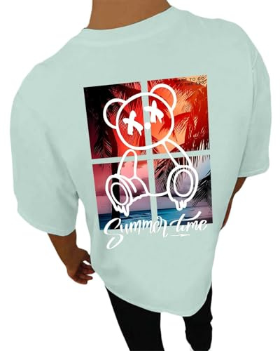 2025 Camiseta para hombre Camiseta Hombre Camiseta Nuevo Hombre Camiseta Verano Oversized Cuello Redondo Manga Corta Camiseta Suelta con Estampado en la Parte Posterior Vintage Estampado Tops