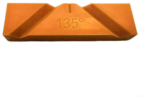 Bohrschärfführungswerkzeug, manuelles Schleifvorrichtungs-Set mit verstellbaren Winkeln, 118 und 135 Grad, kompatibel mit Schleifmaschine für Werkstattausrüstung (orange 135°)