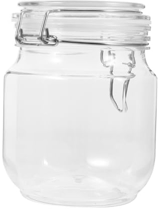 VERDANVERSE Tarro De Miel Transparente Contenedor De Miel Para Cocina Tapa Cierre Hermético Para Uso Diario