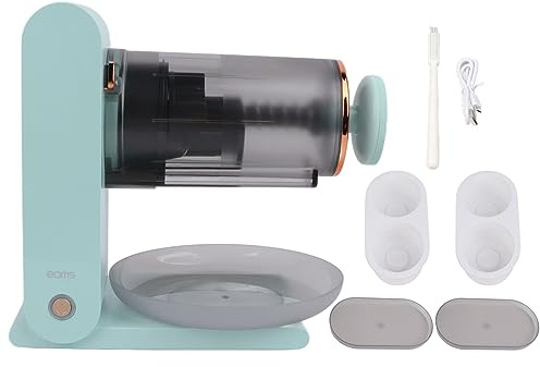 Electric Shaved Ice Machine, Mini Shaved Ice Maker, USB Rechargeable 2000mAh Battery - Quiet Operation, Easy Cleaning, Perfect for Home and Outdoor Use
