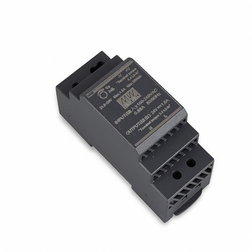 HDR-30-24 LED Netzteil Trafo Hutschienen-Netzteil (DIN-Rail) Mean Well HDR-30-24 24V/DC 30W Transformator für LED Beleuchtung