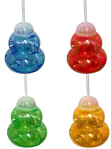 HAC24 4er Set Wespenfalle Insektenfalle Kunststoff Bunt Wespen Falle Insektenschutz Fliegenfalle Wespenabwehr Moskitofalle Fliegenfänger Wespenschutz