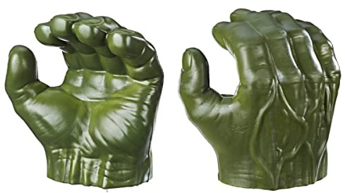 Marvel Avengers, Poings Gamma de Hulk, inclut 2 Gants, pour Enfants à partir de 4 Ans