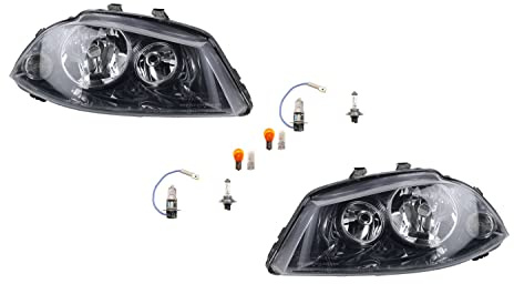 Johns, Scheinwerfer Halogen passend für Seat Ibiza 6L ab 2002- Leuchtmittel Set Li. Re.