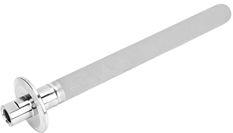 QANYEGN 8in Stainless Steel Carbonation Stone, Aeration Oxygenation Stone with Gas Inlet, Suitable for Beer Homebrew