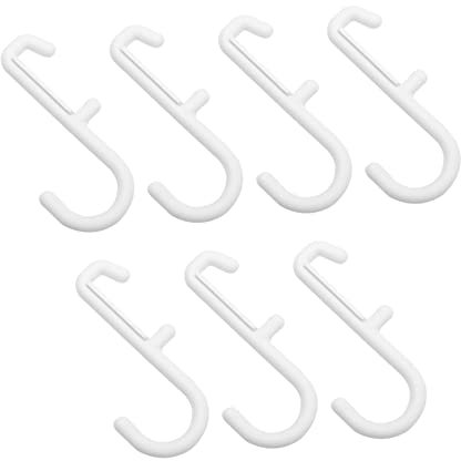 iplusmile 7 Stück Lochwandhaken Aus Kunststoff Kleine Regal Und Supermarkt Hängehaken Für Stecktafel Platzsparend Und Robust Für Zuhause Und Gewerbe