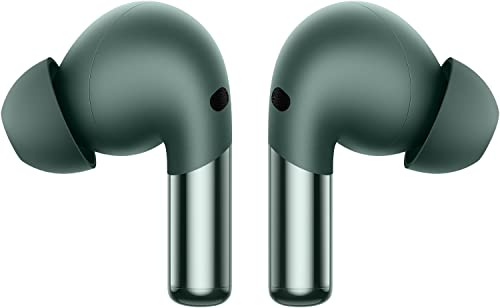 OnePlus Buds Pro 2 - Wireless Earphones with up to 39 Hours of Battery Life, Smart Adaptive Noise Cancellation and Spatial Audio - Arbor Green (Exclusive to Amazon) (Renewed)