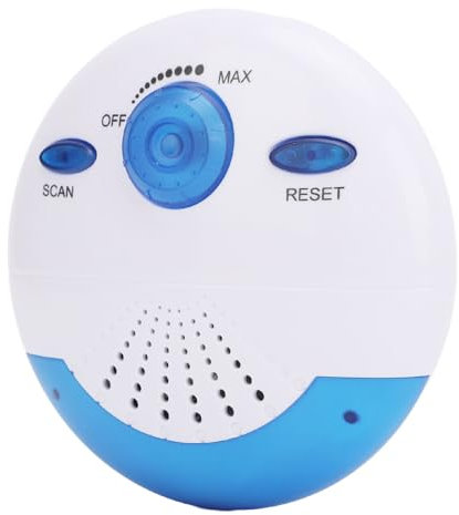 Bewinner Shower Radio, Mini Portable AM FM Shower Radio, IPX7 Waterproof Hanging Shower Radio, Loud Stereo Sound Bathroom Speaker Built in Speaker for Bathroom Kitchen, Outdoor