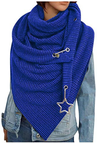 Leoparden Schal Herren Schwarz Schal Blau Damen Damen Schal Winter Rot Leoparden Schal Rot Schal Kaschmir Rot Damen Bienenwachs Tücher Bunte Tücher Spielen Lange Schals Damen Winter (Blue, One Size)