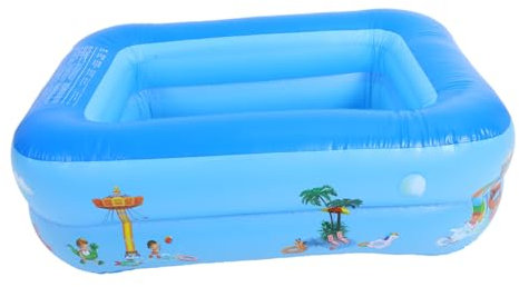 HAWILLOSCH 1 Pc Materia D'acqua Piscina Per Neonati Piscine Per Bambini Piscina Per Bambini Per Adulti Gonfiabile Per Adulti Gonfiabile Per Quadrata