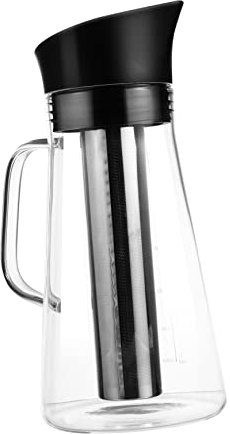 CONGARTENO 1pezzi Caffettiera in Vetro Teiera Per Caffè Resistente Al Calore Macchina Per Caffè Pratica e Durevole Per Case Uffici e Regali Utilizzabile Per Tè
