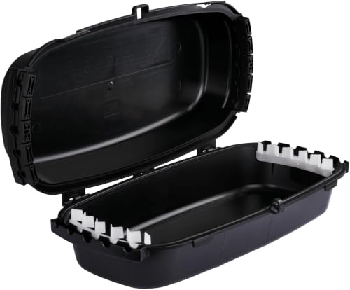 EFB-Elektronik Wasserdichte Outdoor-Kabelbox – IP54 Schutzklasse – Abschließbare Verteilerdose für Steckdosenleisten | 32,24 x 12,9 x 10,5 cm, 5