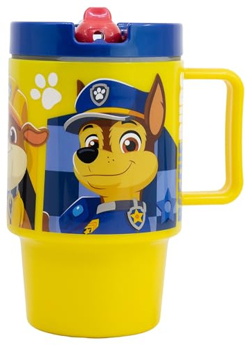Paw Patrol 530 ml plast barnmugg med lock