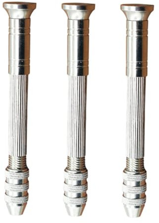 SHINEOFI 4 set Trapano Portatile Trapano Manuale o Manuale Per Lavorazione Del Legno o Per Lavorazione Dei Metalli o Per Legno o Rotante o 3 pezzi * 4