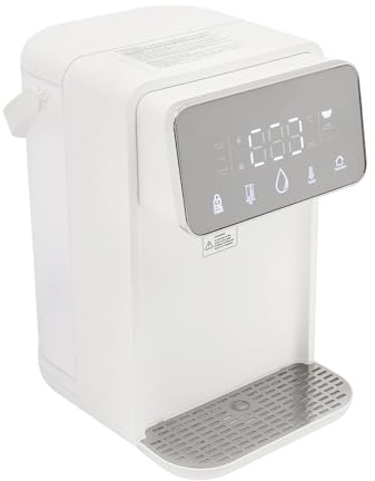 Distributore di acqua calda istantaneo, serbatoio da 3,5 l, display digitale, temperatura regolabile 25-99 °C, distributore di acqua calda, bollitore per bottiglie, macchina per tè, caffè e tè
